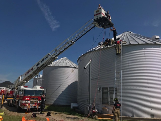 Successful Engulfment Rescue in Iowa
